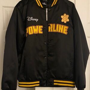Disney Powerline Jacket - Black and Gold